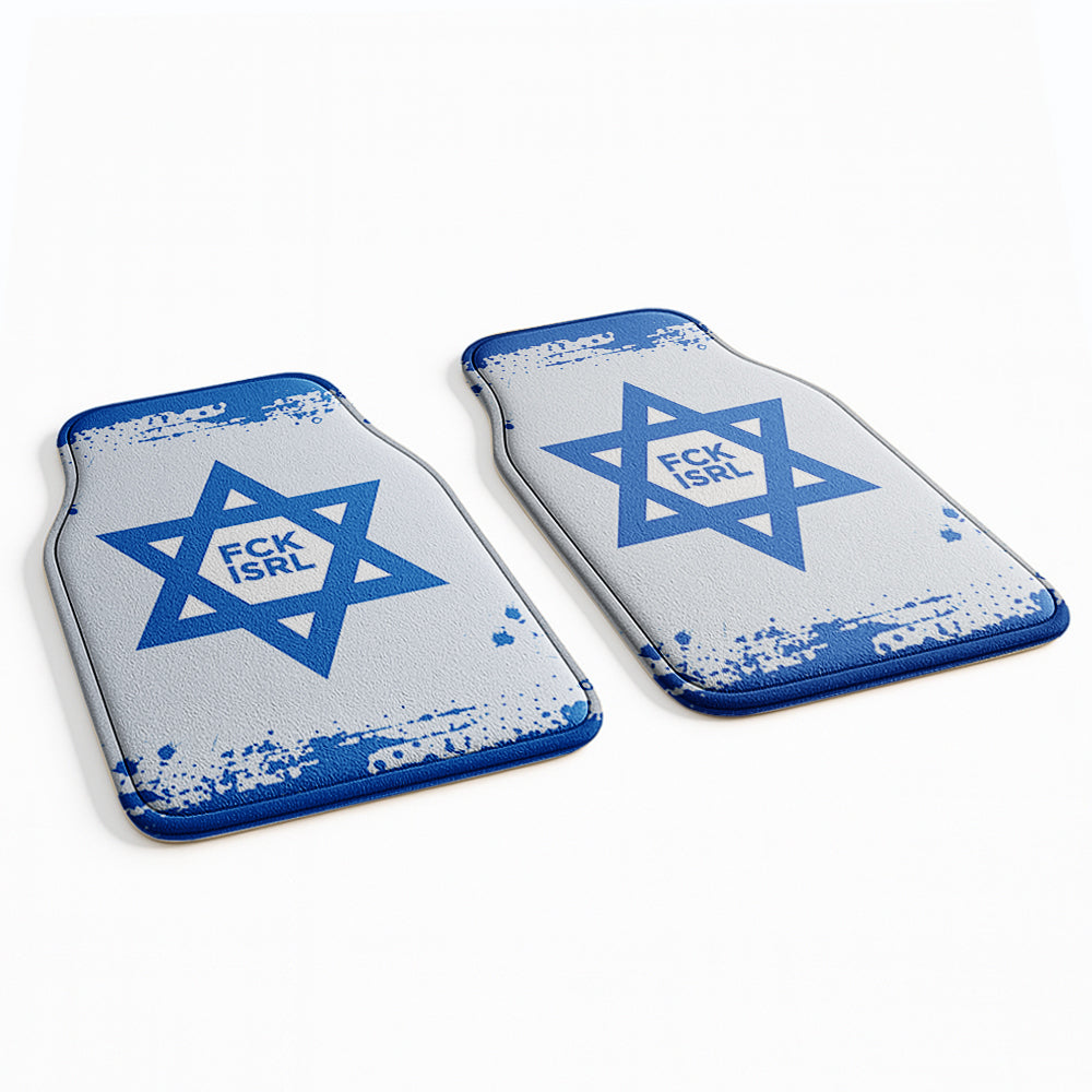 Fck Israel | Car Mat