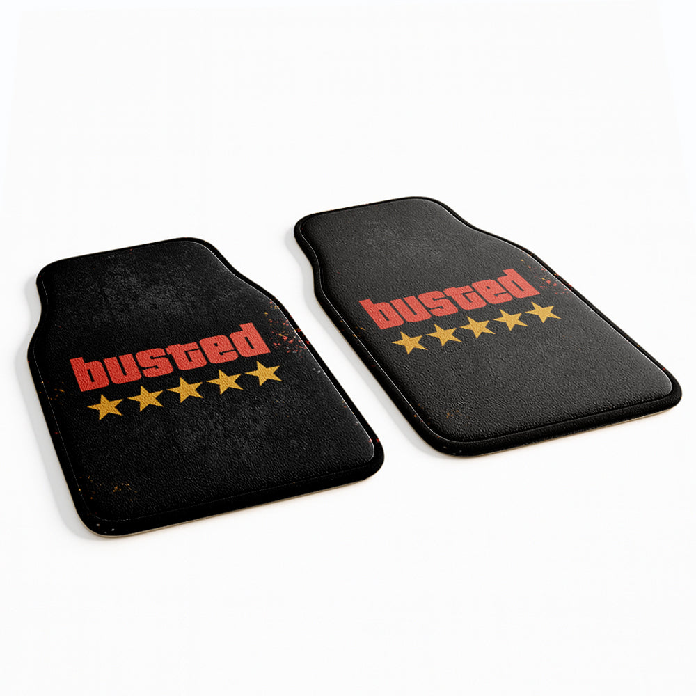 BUSTED Vice City l Car Mat