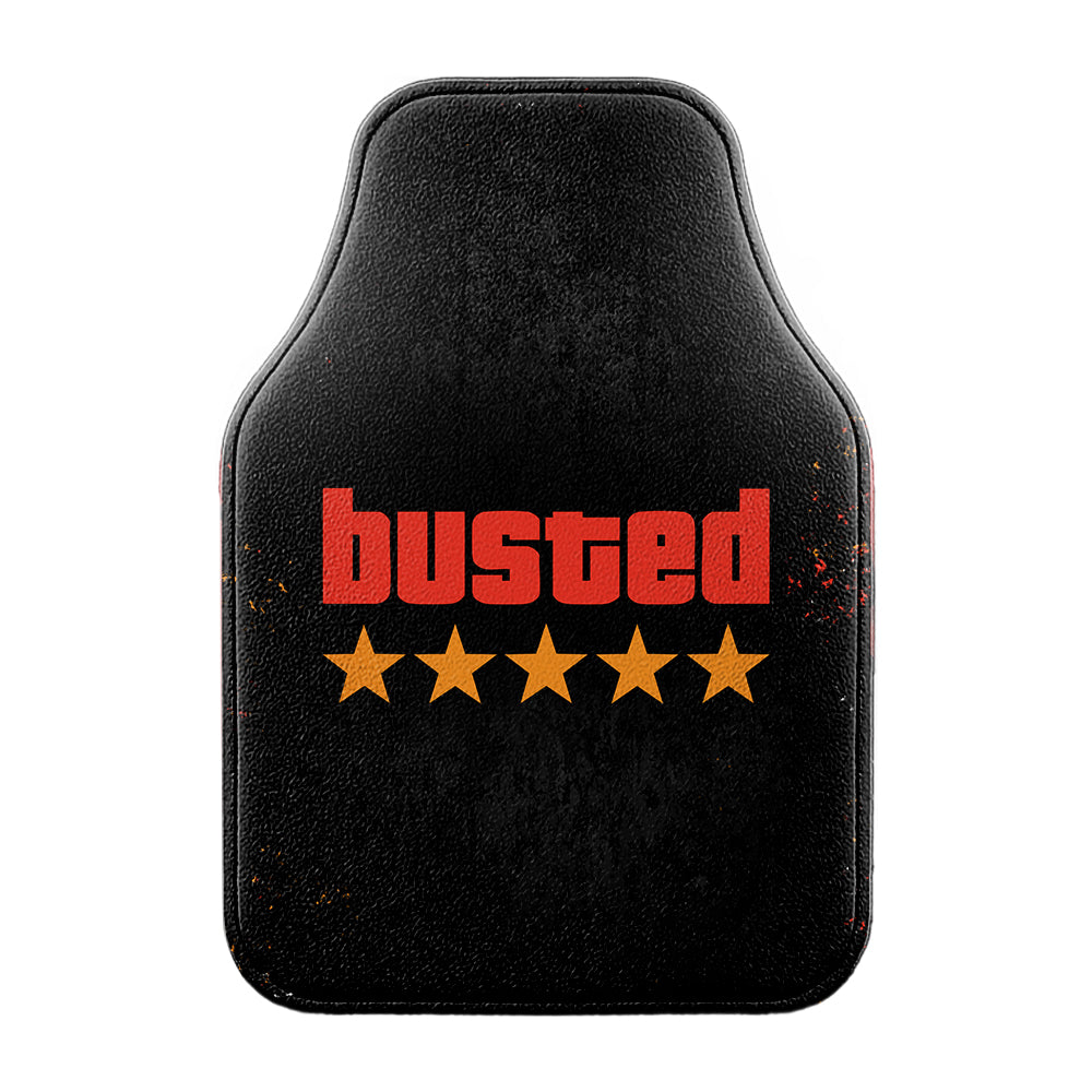 BUSTED Vice City l Car Mat