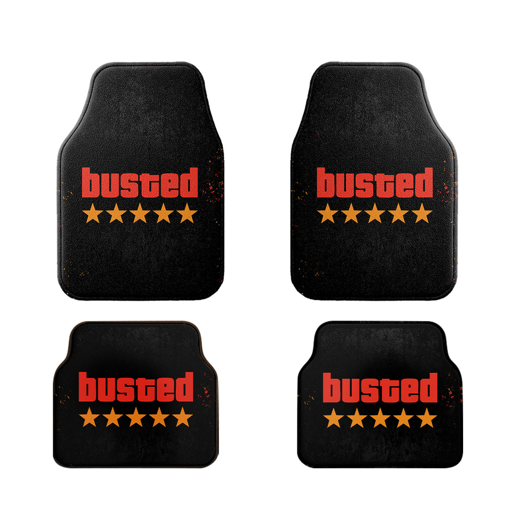 BUSTED Vice City l Car Mat