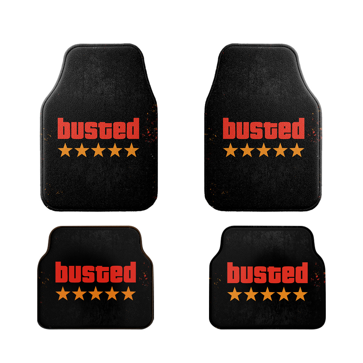 BUSTED Vice City l Car Mat